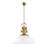 Stylish Adjustable Chandelier, White Metal Body, 16.1 in Diameter x 15.7 in Height | Max 40W E27 Socket | Height Adjustable (17.7 - 51.2 in) | Ideal for Dining Room & Living Spaces, Modern & Elegant Design-667402592