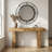 Rectangular wooden Mateus with study sled legs