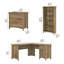 Khadesha 3 Piece Computer Desk Office Set-1030226879