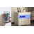Aquilar 20" Nightstand with 16-Color LED Lighting, High Gloss Finish, Wall-Mounted-1446534471