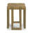 Ribbon Top End Table