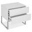 Susitna 50cm W Stainless Steel Bedside Table