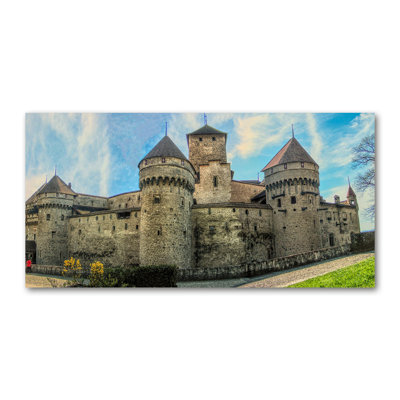 Castle In Switzerland - Wrapped Canvas Print