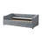 Luxurious Tufted Sofa Bed with Stylish Back Button and Wave Arms