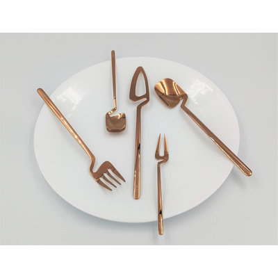 Wrought Studio Gabriela Stainless Steel Flatware Set