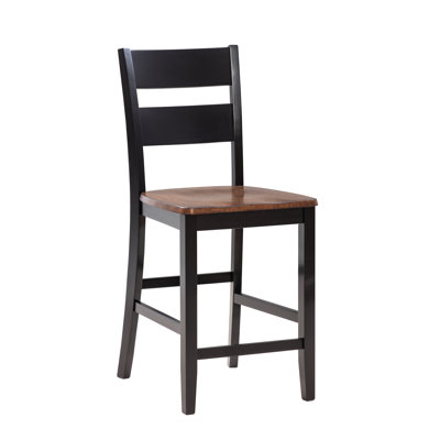 Iluta Solid Wood Counter Stool