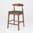 Solid Wood Bar Stool With Footrest 2 Packs-1969570282