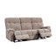 Fauteuil inclinable motorisé 2 places, beige - lourd 148,73 lb, tissu d'ameublement pour 2 personnes, moteur, 59,59 po Longue profondeur