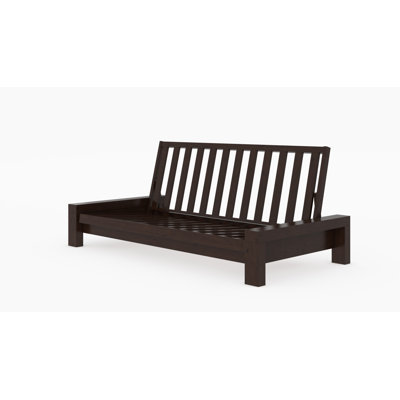 Base de futon en bois massif Anaysha