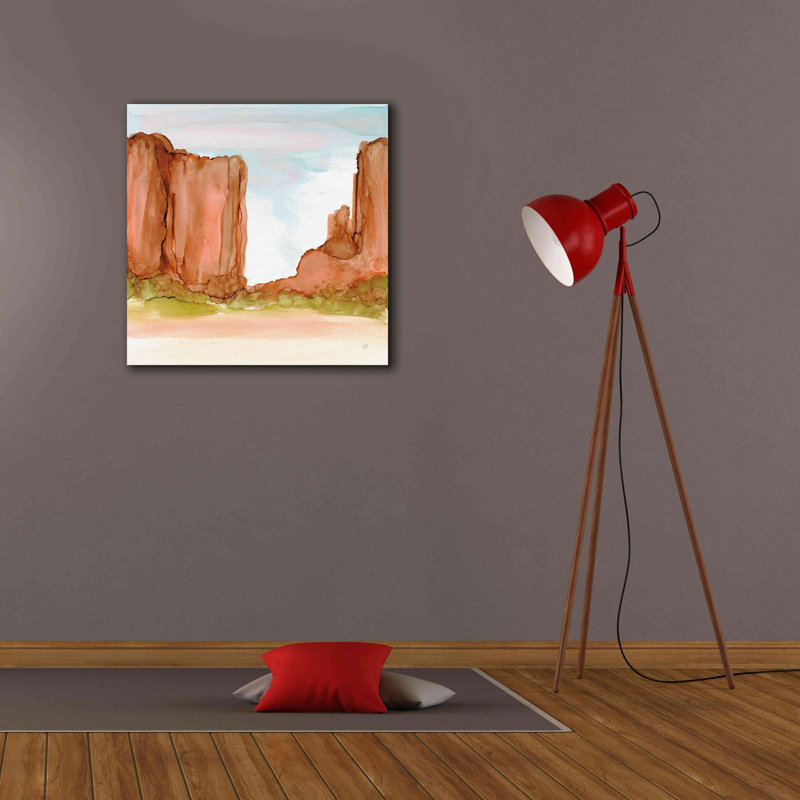 Union rustique «Desertscape VI» par Chris Paschke, H 26 po x l 26 po x P 1,5 po