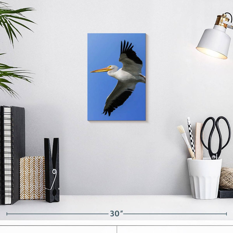Brampt Pelican In The Sky, 12" H x 8" W