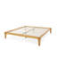 Jamerian Solid Wood Platform Bed Frame Without Headboard, Modern Bed-1269057354-1245995948