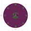 Asscher Vegan Leather Round Pebble Placemat-1871282240