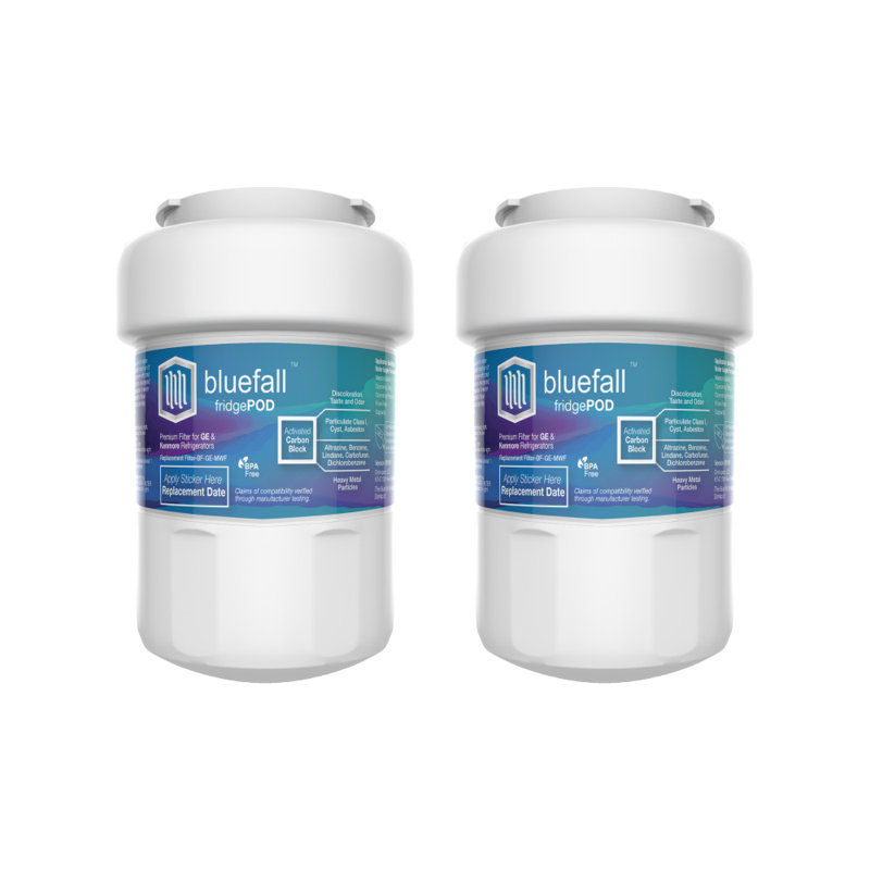 Bluefall GE MWF SmartWater Compatible Refrigerator Replacement Filter