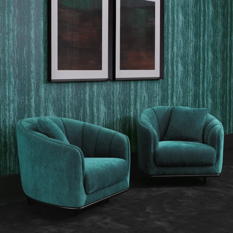 Barrel Chair, Pavilion Sea Green