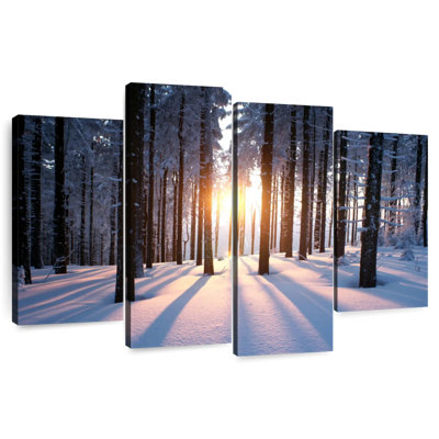 Coucher de soleil sur le pin Harnek