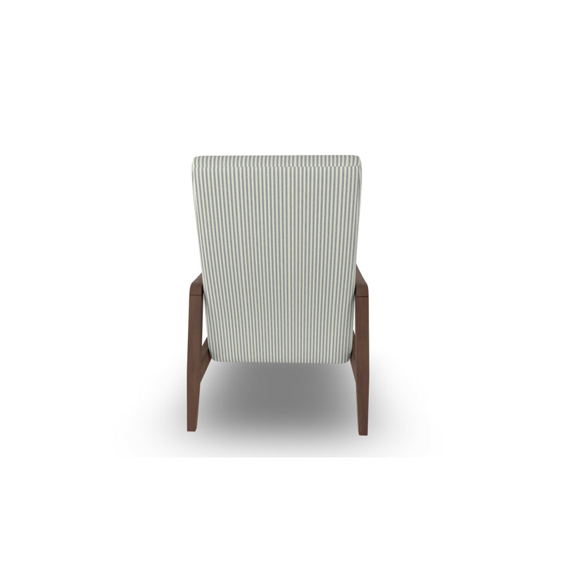 Fauteuil d'appoint moderne, À la dérive, Noyer foncé
