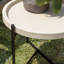 Akil Round Outdoor Side Table , 52cm cm W 50cm cm D