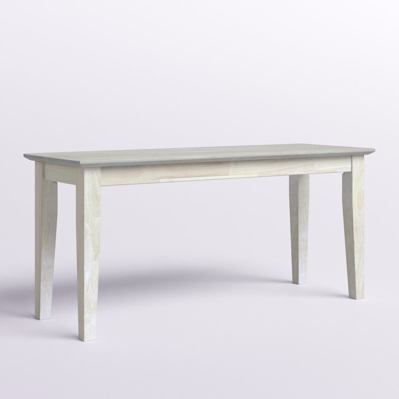 Manatuto Solid Wood Bench, 18" H x 39" W x 14" D