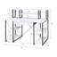 White Finish Writing Desk-986428002