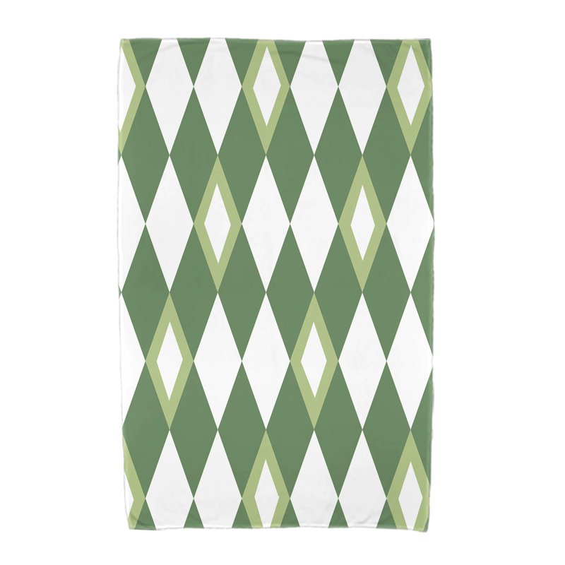 Serviette de plage en microfibre Noxon, Vert