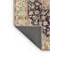 Tapis décoratif oriental beige/bleu marine/rouge abrame-1083635474