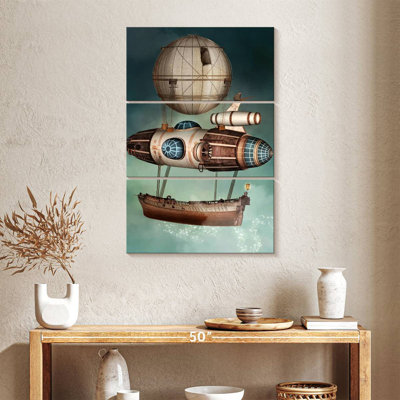 Dirigeable Mehar Steampunk