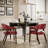 Color Arm Barrel Dining Chair (Set of 2)-100888063
