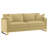 Baber Upholstered Curved Track Arm Sofa Camel-463296754