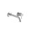Acquaco Linki Deco Wall Mount Two-Hole Single Handle Bathroom Lavatory Faucet with 6-3/4'' Spout Reach
