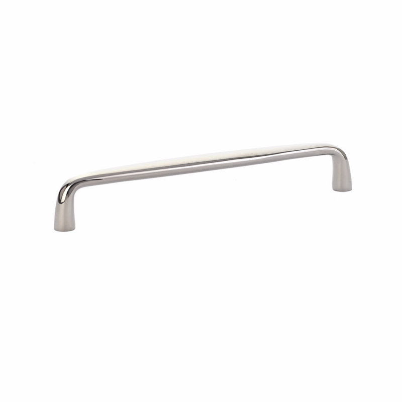 Emtek Orbit Cabinet Pull 6" cc, Polished Nickel