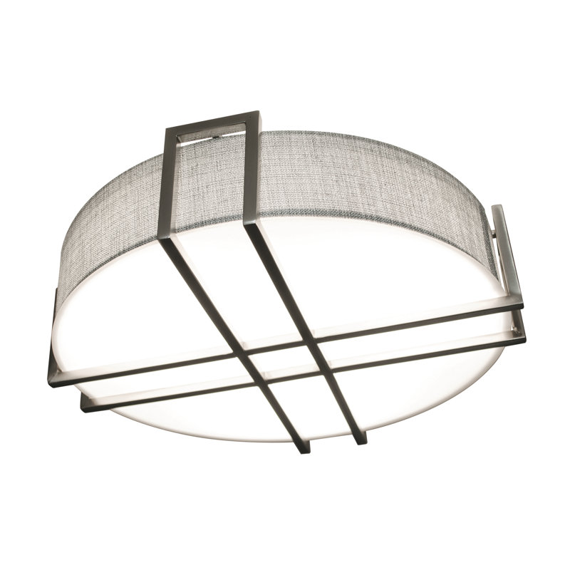 Kalvin Flush Mount, 4"H x 16"W x 16"D