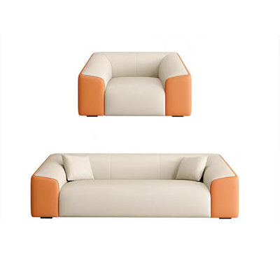 Light luxury casual business sofa set
