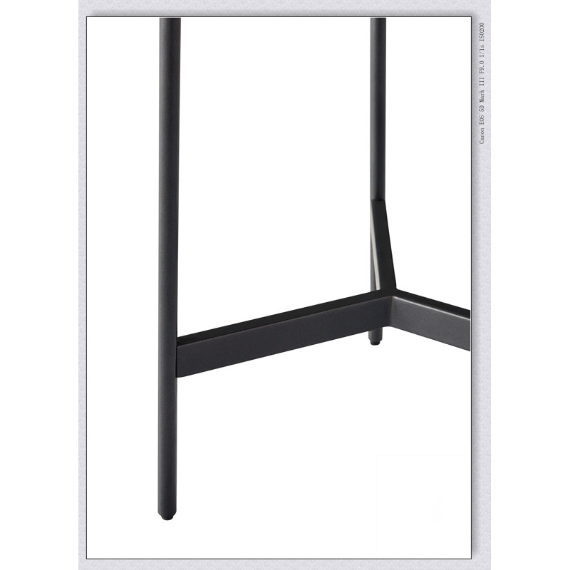 Tables de bout / d'appoint - Petite table d'appoint ronde, tables de chevet étroites en métal
