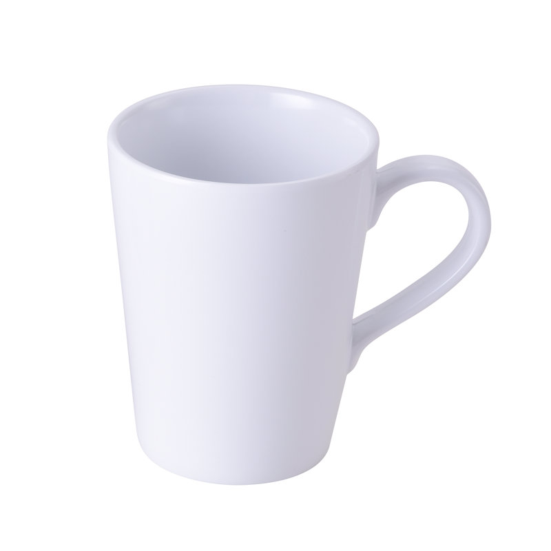 Grande tasse à café en mélamine Nessico, Blanc