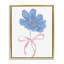 Cadre flottant Blue Bow Bloom, design par Lucille Price-812983901-812983900