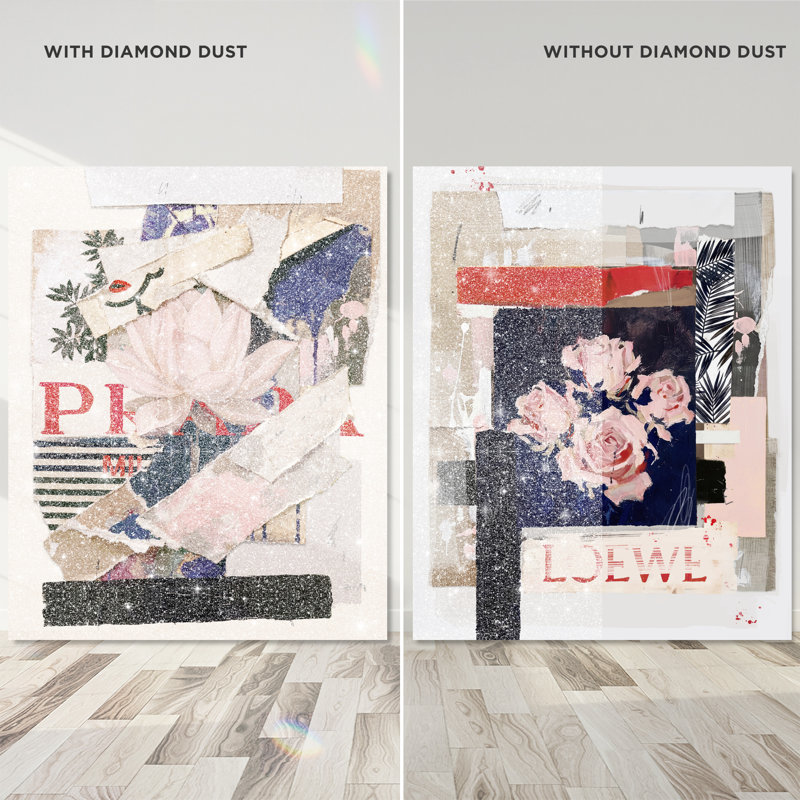 Milano Collage Set Set by Oliver Gal, 30"H x 36"W, Gallery Wrapped