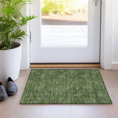 Malchow Washable Floral Indoor / Outdoor Rug