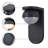 Black Dimmable Led Outdoor Wall Light With Sphere Glass And Pc Shade