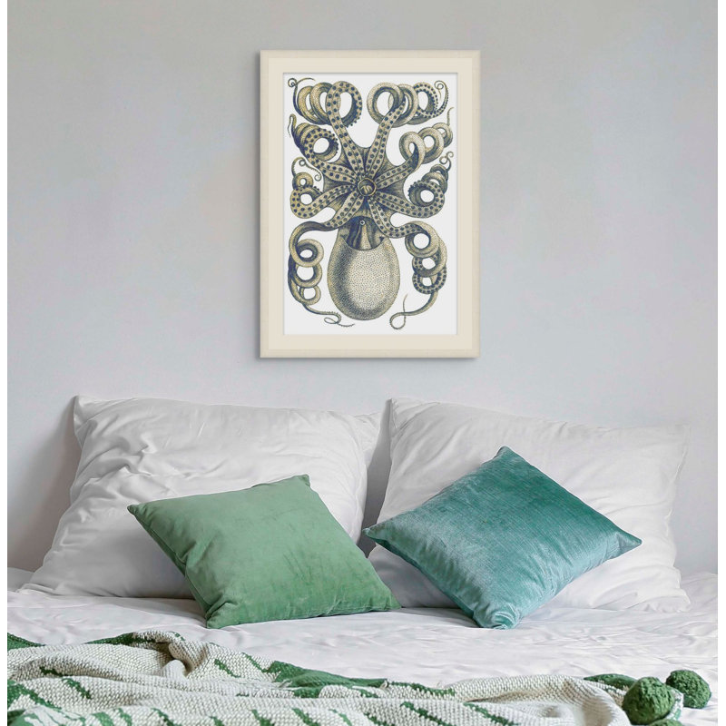Quiet Kraken 2 Framed Print