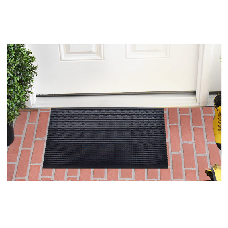 Tapis d'entrée antidérapant Millersburg, 30" W X 48" L