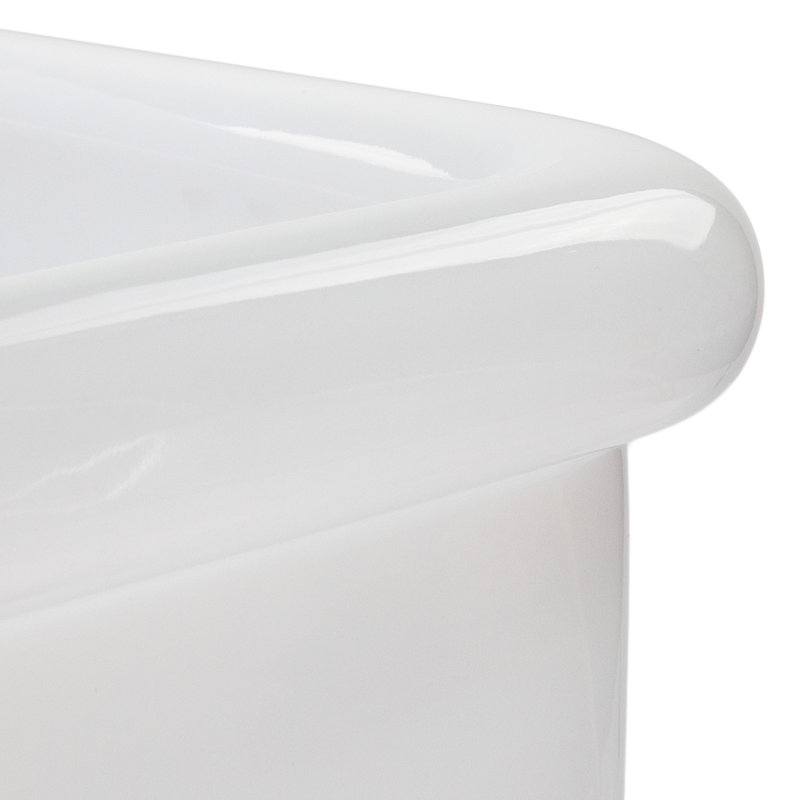 Victorian 17.91'' L Bathroom Sink, White