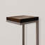 Table d'appoint en forme de C rustique-1085956259