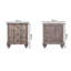 Elissavet 55cm W Solid Wood Bedside Table