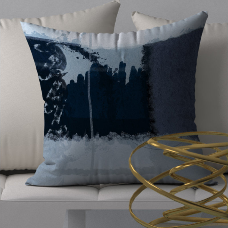 Housse de coussin décorative carrée/insert Popular finesse, H 24 po x l 24 po