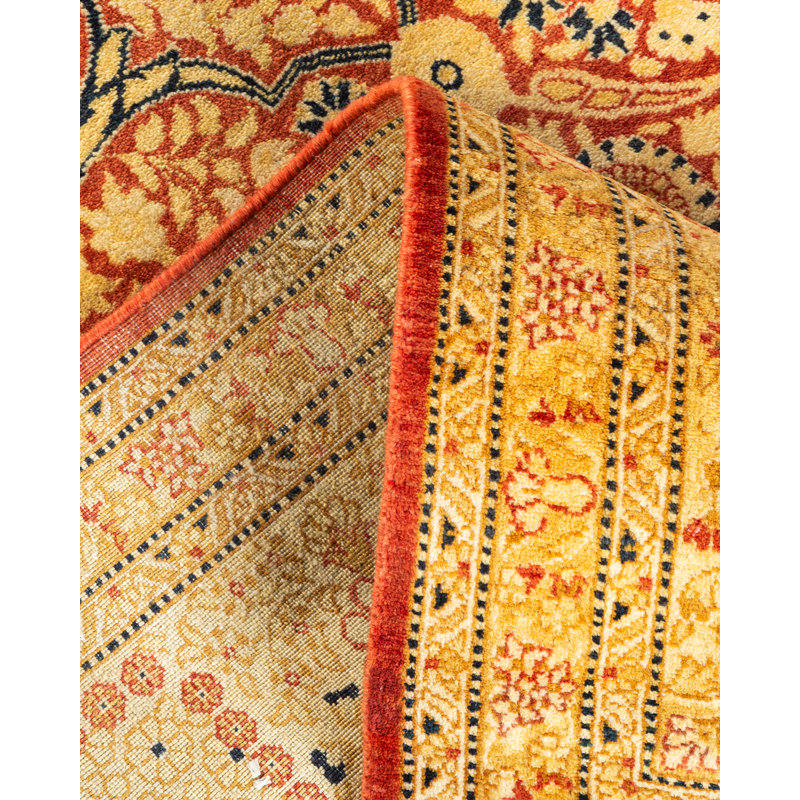 Classic One-of-a-Kind 6' 1" x 8' 10" Hand Knotted Area Rug