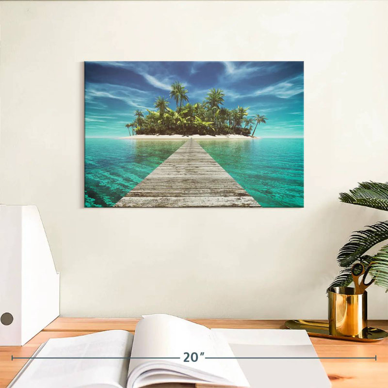 Aletra Dock To Island, H 8 po x l 12 po