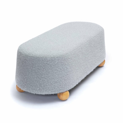 Rumfelt Loose Mohair Large Ottoman
