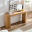 Console moderne 59,05 po avec tiroir pour le hall d'entrée avec un design à rayures verticales unique pour le vestibule du vestibule de salon, naturel-1824230709