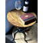 Table basse à piédestal en bois massif Hoschton